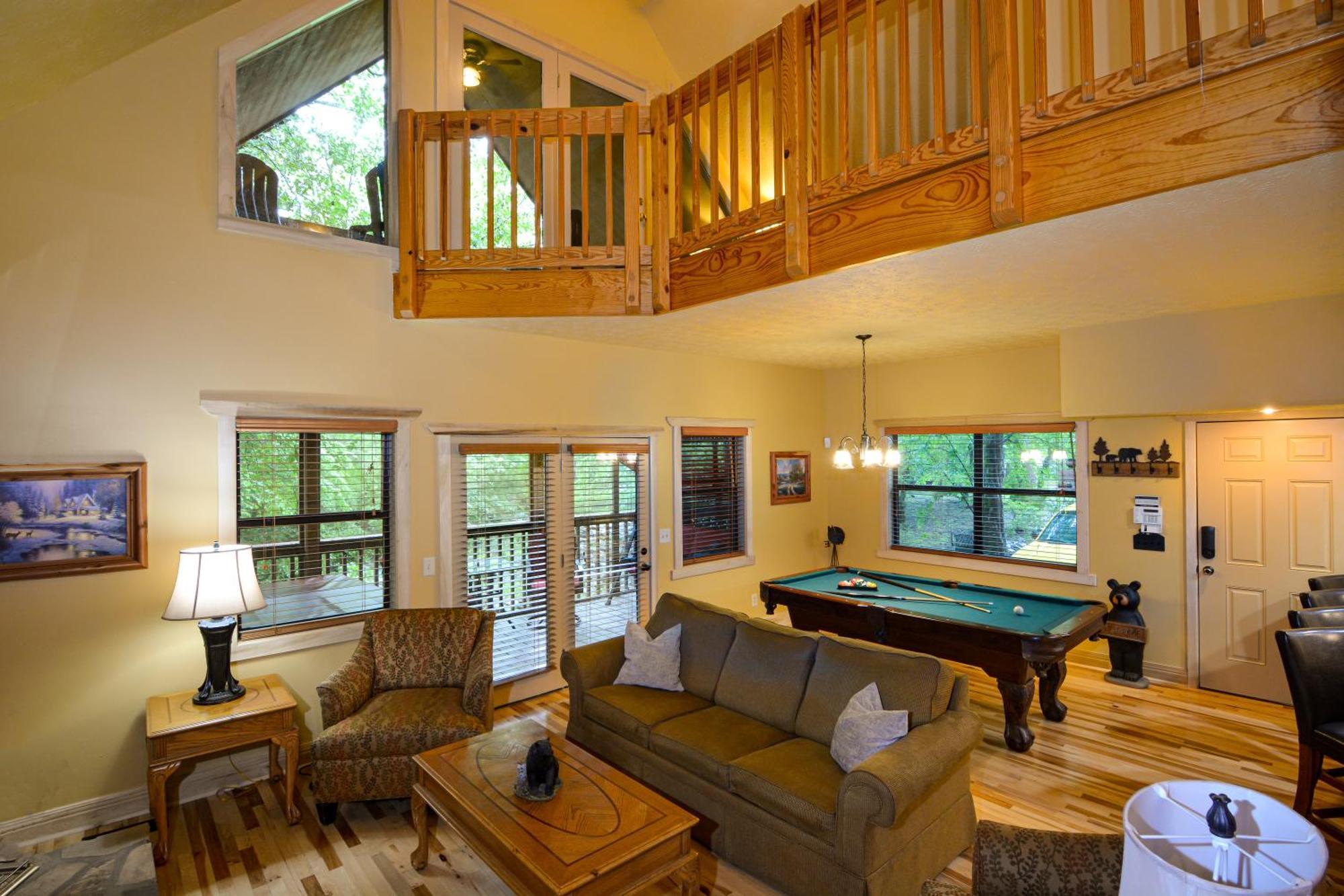 Bear Footin' On The Creek Villa Гетлинбург Стая снимка