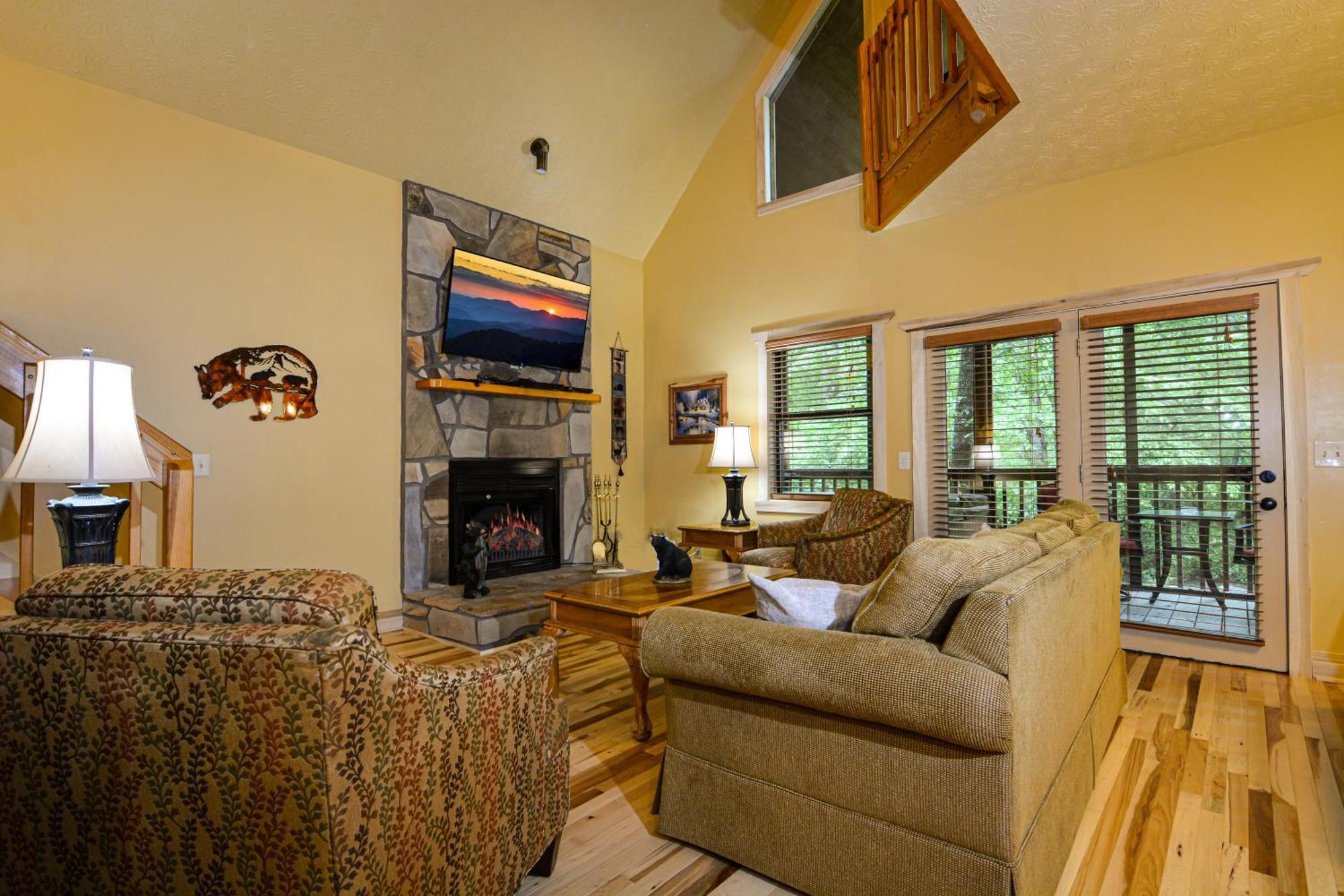 Bear Footin' On The Creek Villa Гетлинбург Стая снимка
